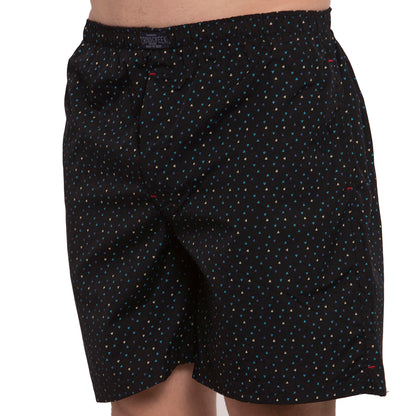 Crosscreek Men Black Printed Boxers Crosscreek