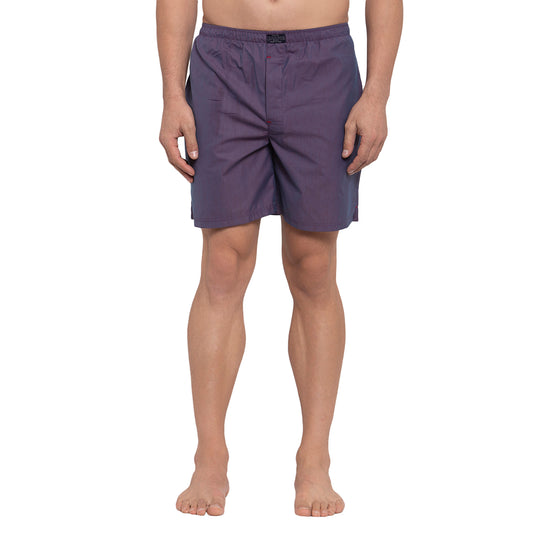 Crosscreek Men Blue Solid Boxers Crosscreek
