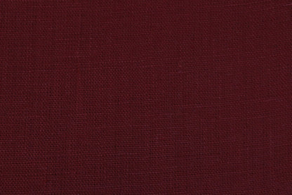 Maroon Plain Dyed Linen Unstitched Men's Shirt Piece (Width 58 Inch | 1.60 Meters)