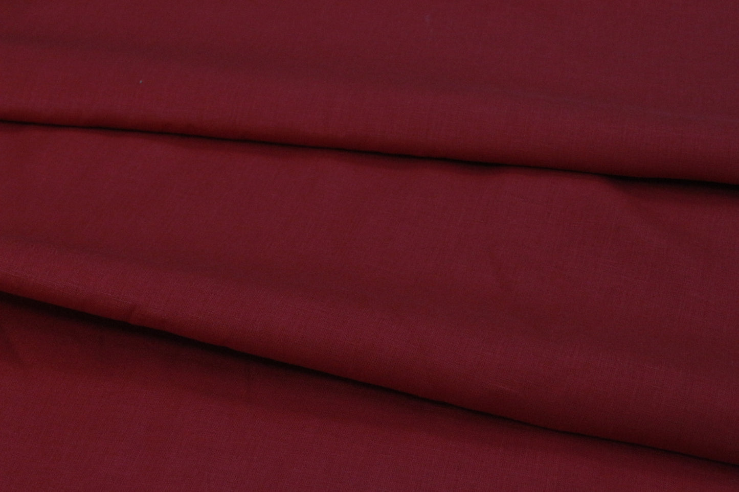 Maroon Plain Dyed Linen Unstitched Men's Shirt Piece (Width 58 Inch | 1.60 Meters)