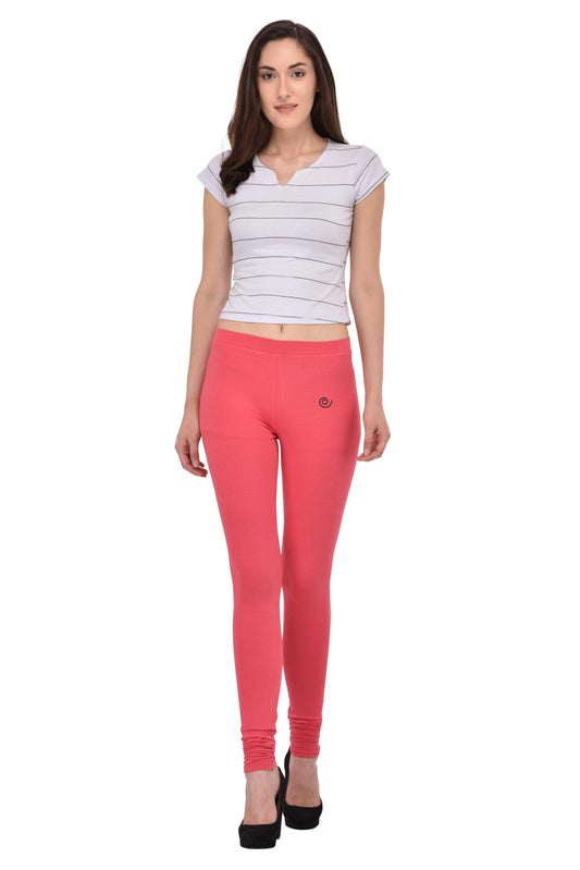 Diti Coral Cotton Leggings for Women Diti