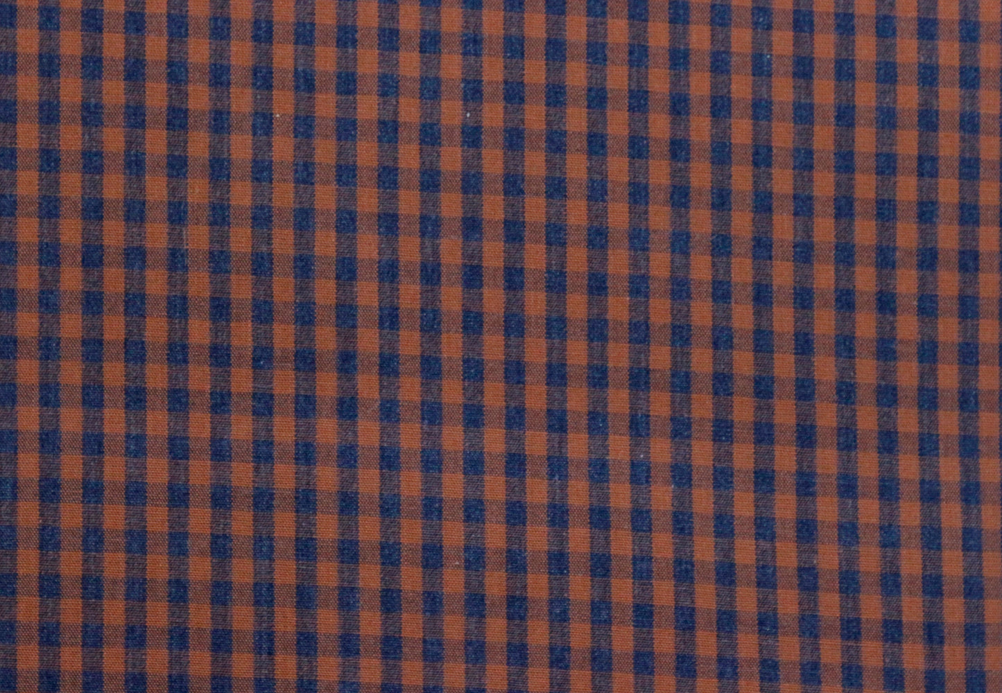 Brown Yarn Dyed Checks Cotton Unstitched Men's Shirt Piece (Width 58 Inch | 1.60 Meters)