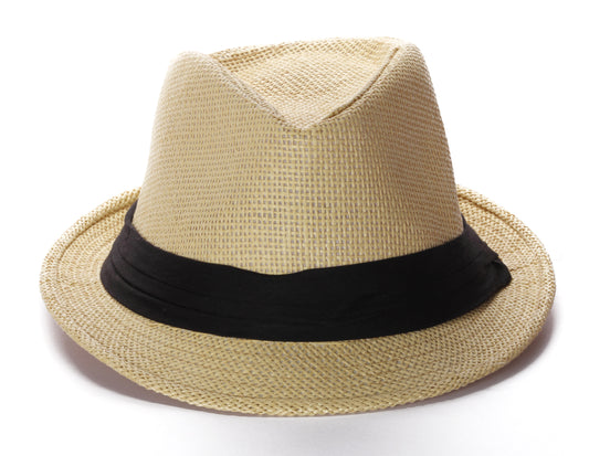 Crosscreek Unisex Beige Fedora Hat Crosscreek