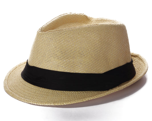 Crosscreek Unisex Beige Fedora Hat Crosscreek