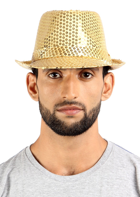 Crosscreek Unisex Yellow Shinny Party Hat Crosscreek