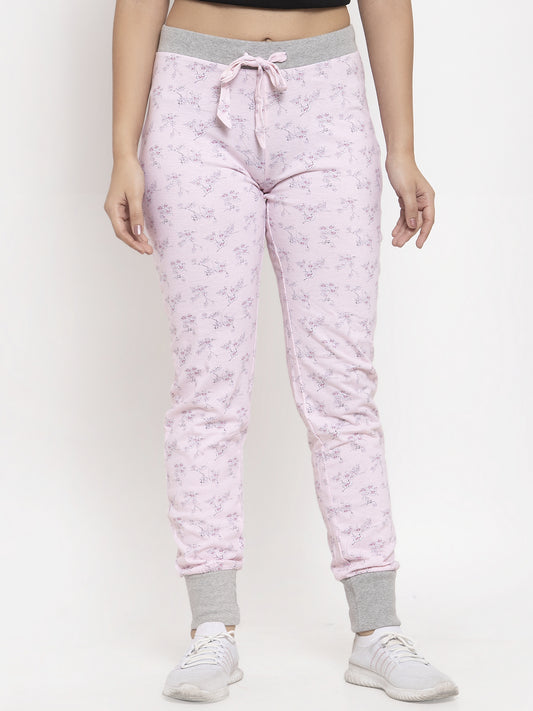 Wolfpack Women Pink Printed Leggings Wolfpack