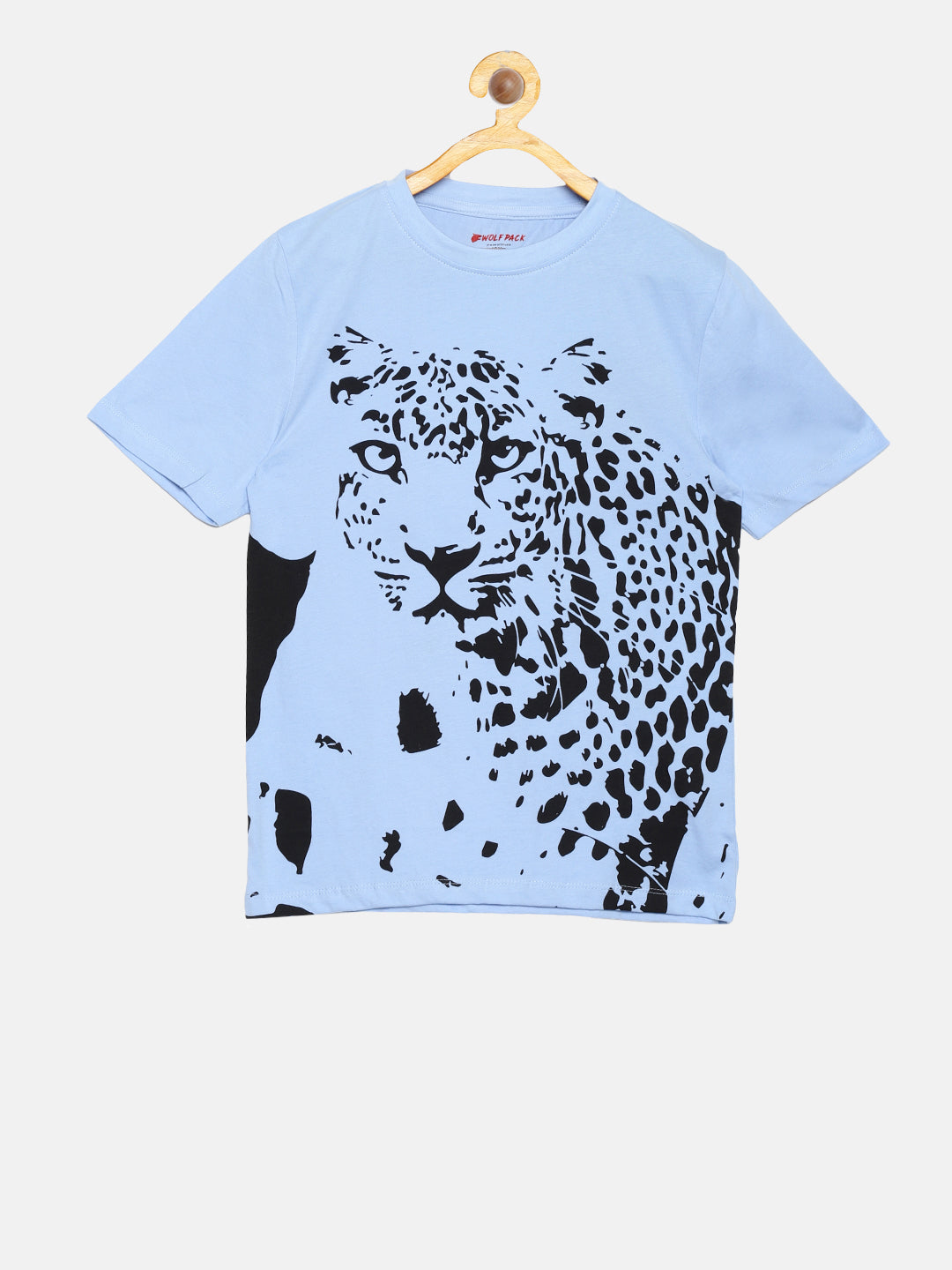 Wolfpack Boys Light Blue Printed T-Shirt Wolfpack