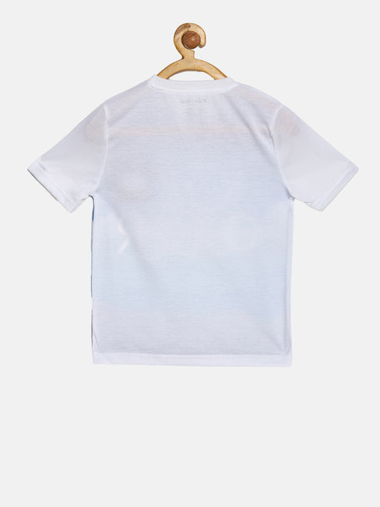 Wolfpack Boys White Printed T-Shirt Wolfpack
