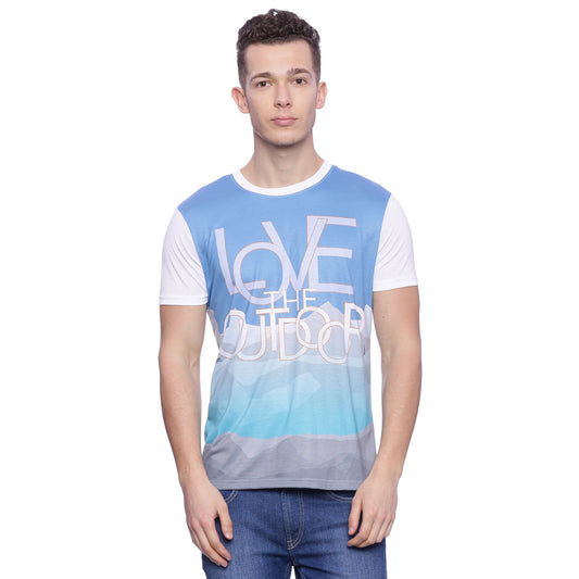 Wolfpack Men White Printed T-Shirt Wolfpack