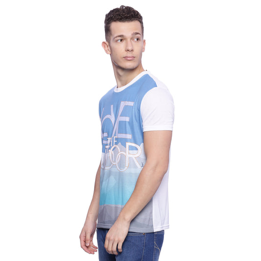 Wolfpack Men White Printed T-Shirt Wolfpack