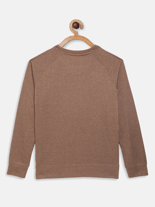 Wolfpack Kids Brown Plain Sweatshirt Wolfpack