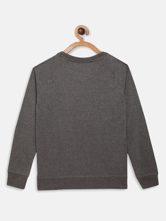 Wolfpack Kids Grey Plain Sweatshirt Wolfpack