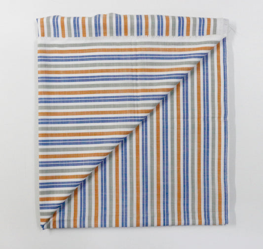 Multicolor Yarn Dyed Stripes Cotton Unstitched Men's Shirt Piece