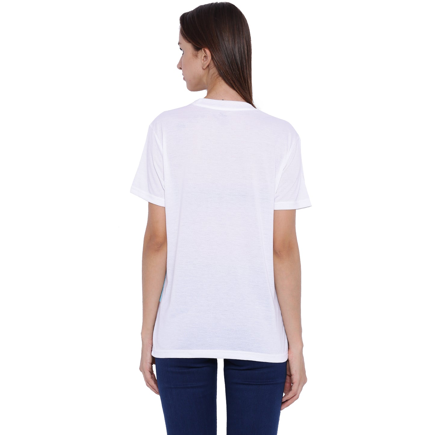 Wolfpack Trekking White Printed Women T-Shirt